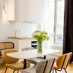 Апартаменты Habitat Parisien - 1br-1ba - Louvre *