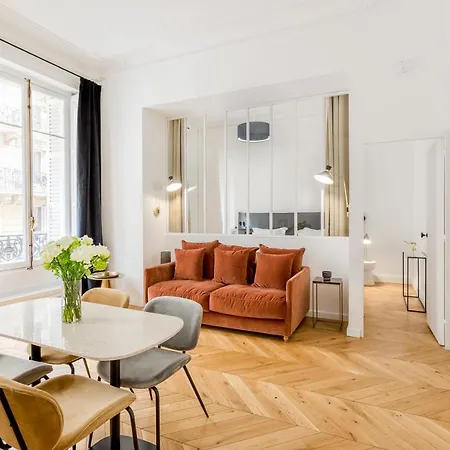 Habitat Parisien - 1br-1ba - Louvre Париж